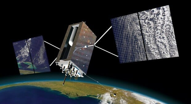 GPSIII Satellite in Orbit