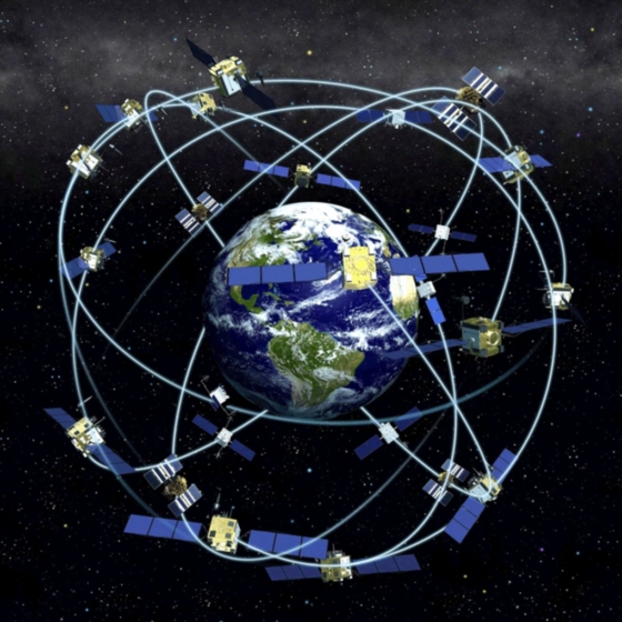 GPS Satellites in Orbit