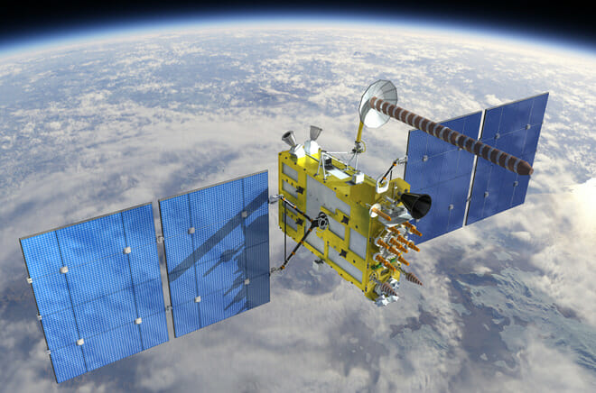 GPS Satellite in Orbit