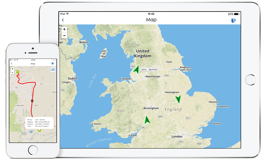 GPSLive Fleet Smartphone APP