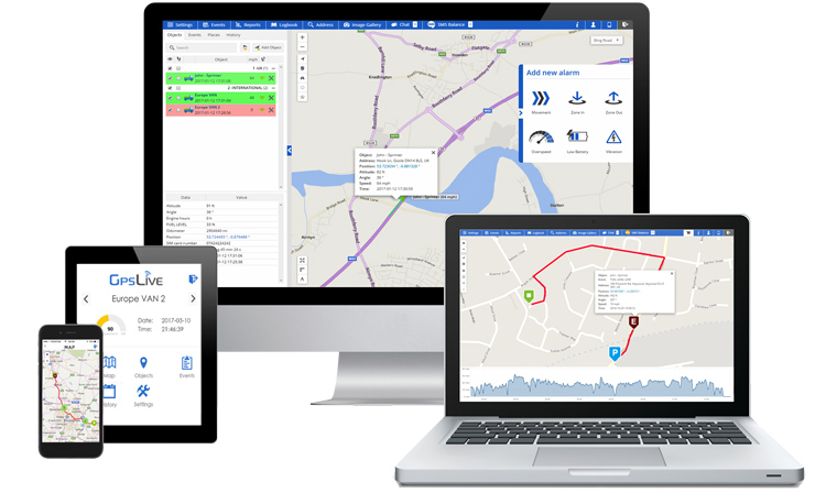 SpyTrack Notebook GPS Tracking