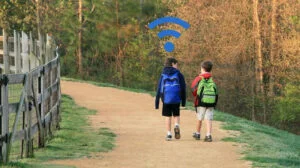Children Walking to School