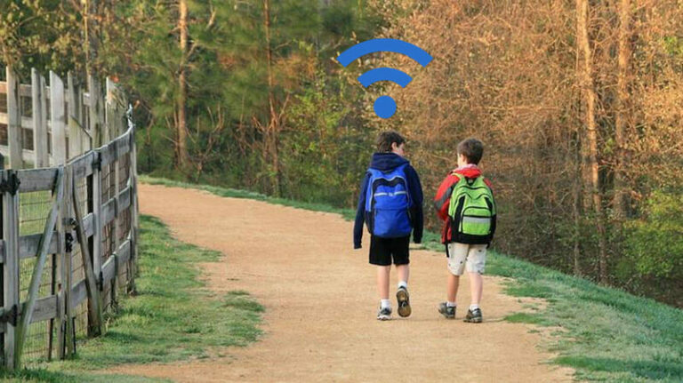 Children Walking to School