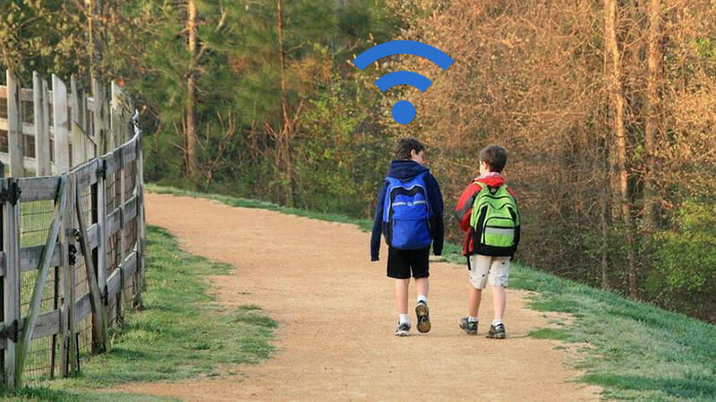 Children Walking to School