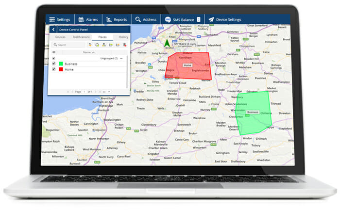 SpyTrack Notebook GPS Tracking