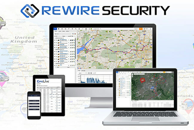 Rewire Security Live Web GPS Tracking