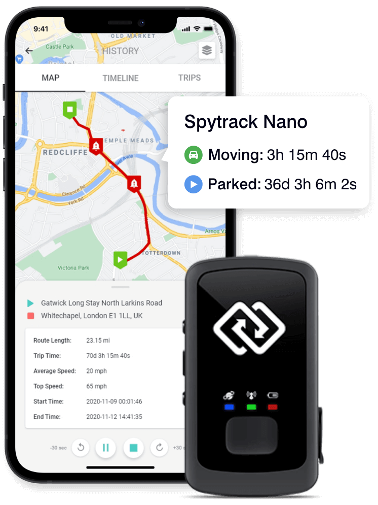Spytrack Nano Portable GPS Tracker
