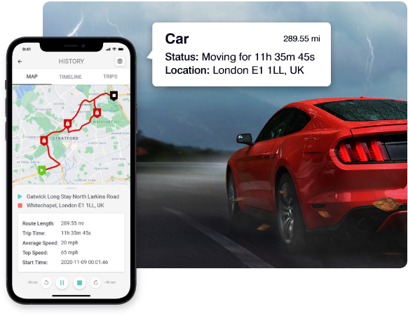 Vehicle Tracker Mobile App
