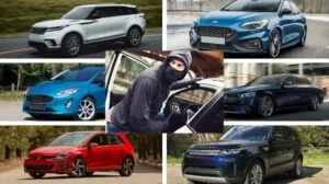 2021 Most stolen cars in uk