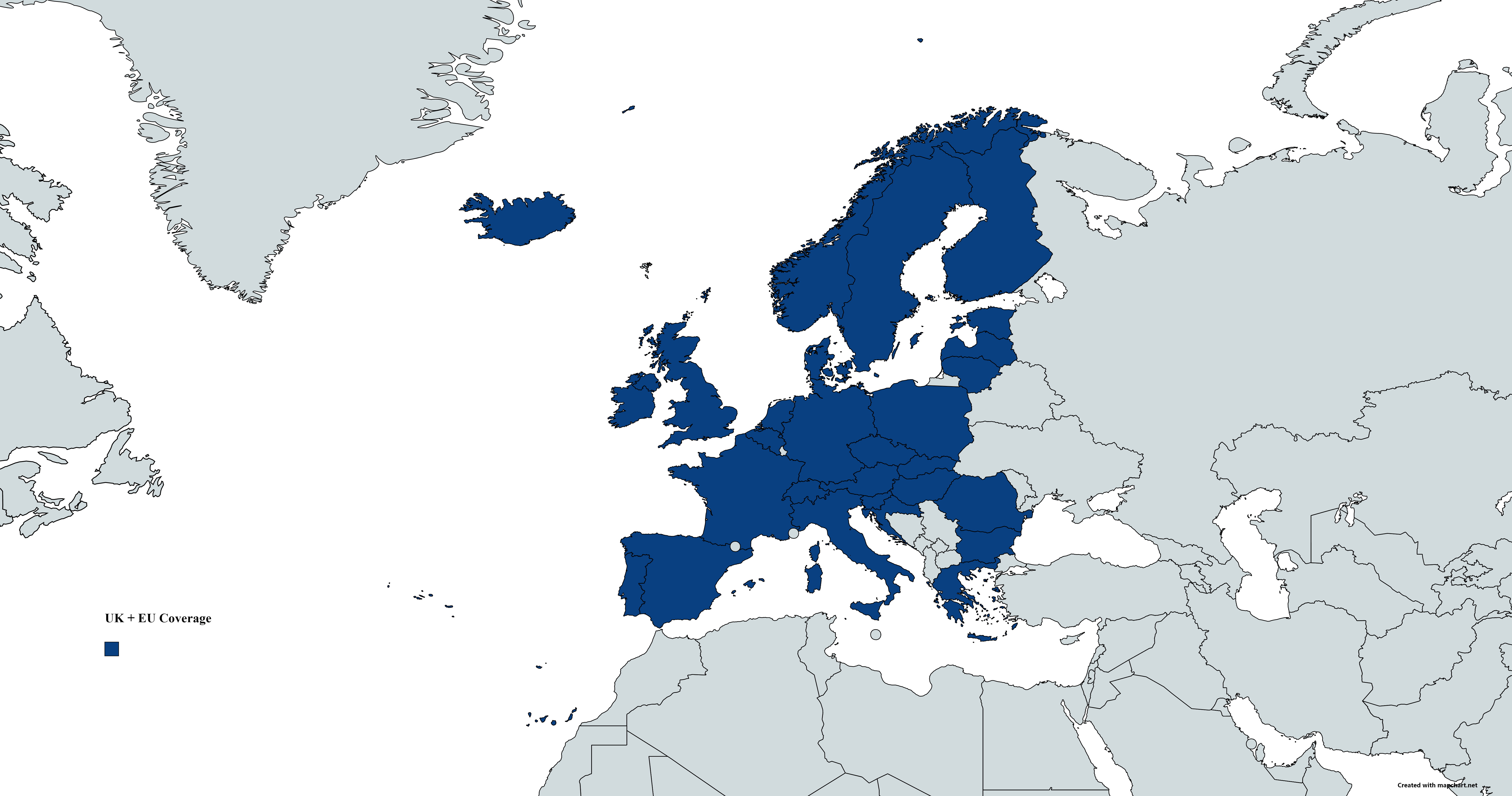 M2M Global SIM card coverage map