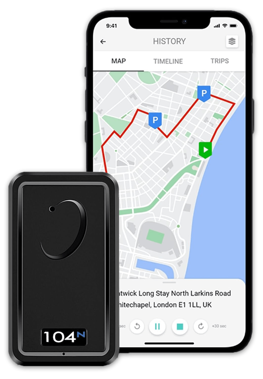 104n Magnetic GPS Tracker